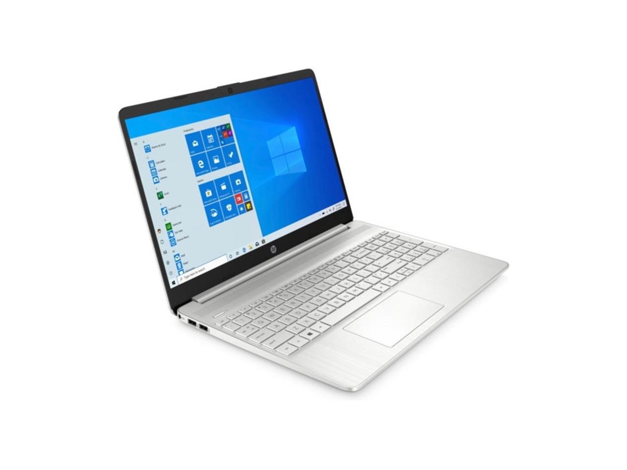 HP 15.6" FHD Laptop, Intel Core i3-1115G4, 8GB RAM, 256GB SSD, Silver, Windows 11, 15-dy2131wm